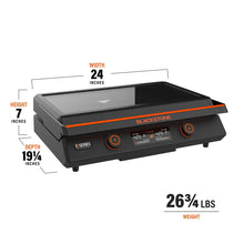 Blackstone E-Series 22-inch tabletop electric griddle with non-stick flat top
