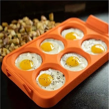 Blackstone egg ring tray for perfectly shaped eggs and pancakes on griddles