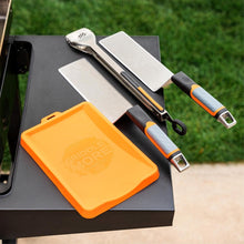 Blackstone heat-resistant spatula mat for griddle tools and outdoor cooking