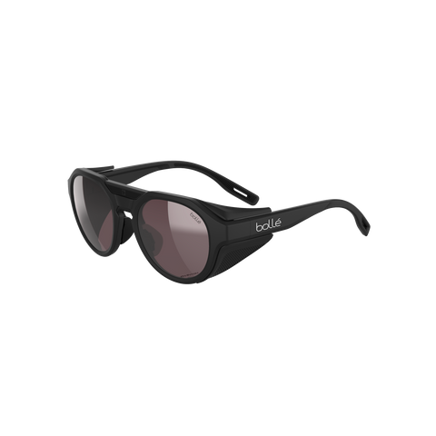 Bollé ASCENDER Black Matte sunglasses with Phantom Black Gun photochromic lens