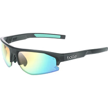 Bollé BOLT 2.0 S Black Crystal Matte sunglasses with Phantom Clear Green photochromic lens
