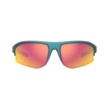 Bollé Bolt 2.0 Creator Teal Metallic sunglasses with Volt+ Ruby polarized lens