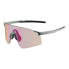 Bollé C-ICARUS Mineral Green sunglasses with clear ruby photochromic lenses