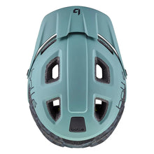 Bollé ECO Trackdown MIPS helmet in sage matte color front view