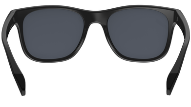 Bollé ESTEEM Black Matte sunglasses with Sky Blue polarized lenses