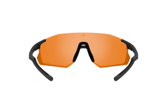 Bolle ICARUS Black Matte sunglasses with Phantom Brown Red photochromic lenses