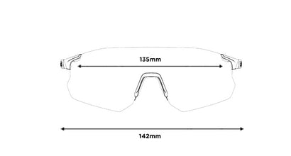 Bollé ICARUS Titanium Matte sunglasses with Volt+ polarized UV lenses