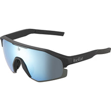 Bollé LIGHTSHIFTER Black Matte TNS Ice sports sunglasses with wraparound high-performance lens
