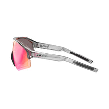 Bollé LIGHTSHIFTER XL grey crystal cycling helmet with Phantom Clear Lava photochromic lens