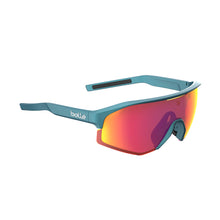 Bolle LIGHTSHIFTER XL Volt+ ruby polarized sunglasses creator teal metallic