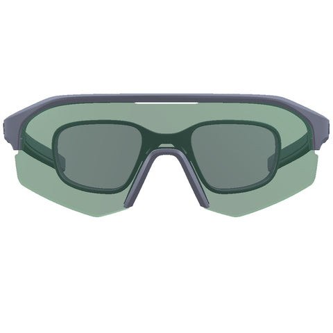 Bollé RX Optical Clip Lightshifter Family Black Matte with spare nose piece made in Taiwan
