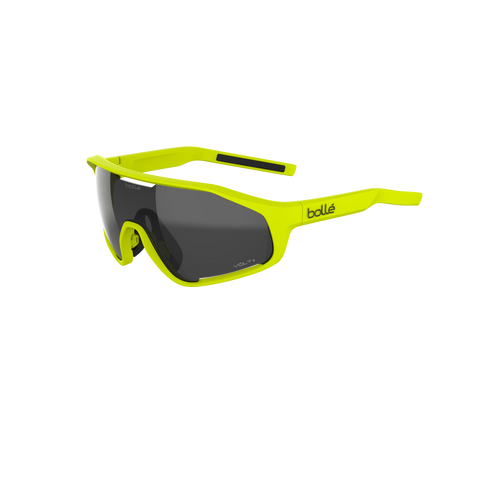 Bollé SHIFTER Acid Yellow Matte sunglasses with Volt+ Gun polarized lens