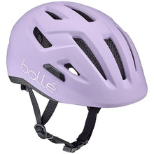 Bollé STANCE junior helmet lilac matte size XS 47–51cm for kids cycling safety