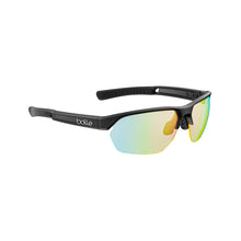 Bollé VICTUS Black Frost sunglasses with Phantom Clear Green photochromic performance lens