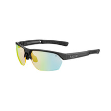 Bollé VICTUS Black Frost sunglasses with Phantom Clear Green photochromic performance lens