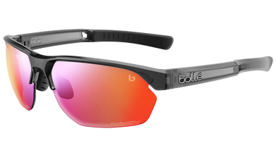 Bollé VICTUS Black Matte sunglasses with Phantom Clear Lava photochromic lenses