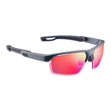 Bollé Victus Pro steel blue metallic helmet with Phantom Clear Lava photochromic lens for outdoor sports