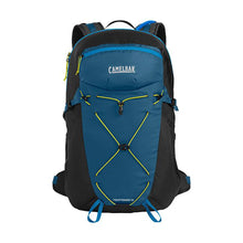 CamelBak Fourteener 26 hydration hiking pack in Gibraltar Navy and Summer Lime