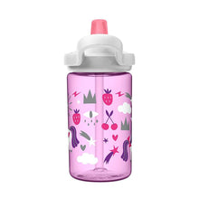 Camelbak Eddy+ Kids 14oz water bottle Unicorn Party BPA-free leak-proof design