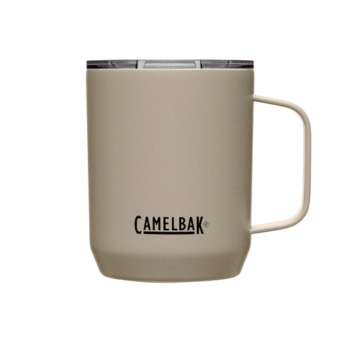 CamelBak Horizon 12oz insulated stainless steel camp mug in dune