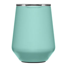 CamelBak Horizon 12oz insulated stainless steel wine tumbler coastal blue