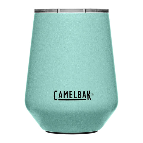 CamelBak Horizon 12oz insulated stainless steel wine tumbler coastal blue