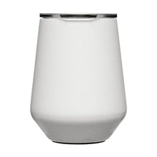 CamelBak Horizon 12oz insulated stainless steel wine tumbler in white