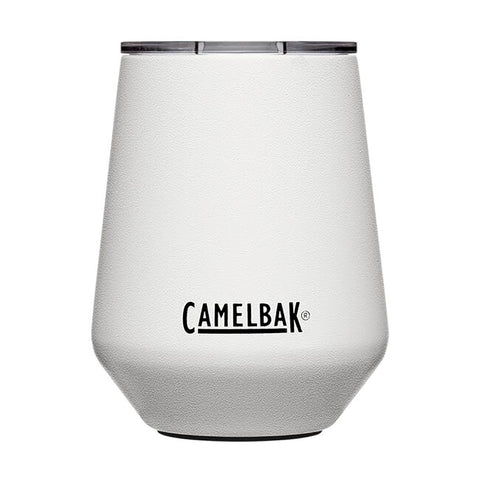 CamelBak Horizon 12oz insulated stainless steel wine tumbler in white