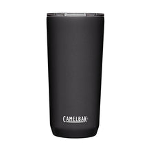 CamelBak Horizon 20oz insulated stainless steel tumbler in black keeps drinks hot or cold