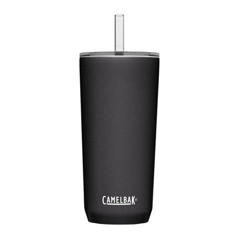CamelBak Horizon 20oz insulated straw tumbler black stainless steel travel mug