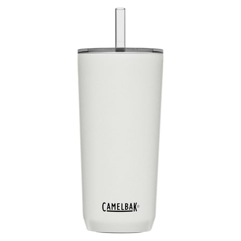 CamelBak Horizon 20oz insulated stainless steel straw tumbler white