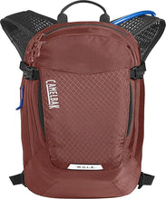Camelbak M.U.L.E. 12 hydration pack with 100oz water reservoir in fired brick and black