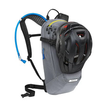 Camelbak M.U.L.E. 12 hydration pack in Gunmetal and Lime with 100oz reservoir