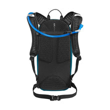 Camelbak M.U.L.E. 12 hydration pack in Moroccan Blue and Black with 100 oz reservoir
