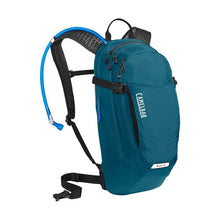 Camelbak M.U.L.E. 12 hydration pack in Moroccan Blue and Black with 100 oz reservoir