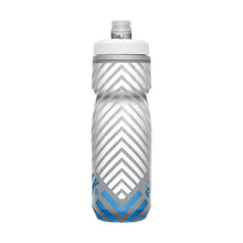 Camelbak Podium Chill 21oz insulated bike bottle Grey/Blue Stripe