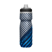 Camelbak Podium Chill 21oz insulated bike bottle Navy Stripe