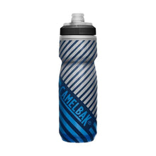 Camelbak Podium Chill 21oz insulated bike bottle Navy Stripe