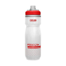 Camelbak Podium Chill 21oz insulated bike water bottle Fiery Red White