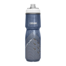 CamelBak Podium Chill 21oz insulated water bottle in navy perforated design