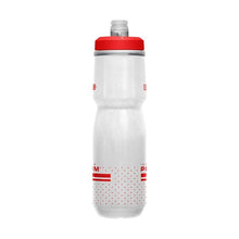 Camelbak Podium Chill 24oz insulated bike bottle Fiery Red & White