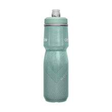 Camelbak Podium Chill 24oz insulated bike water bottle Sage perforated design