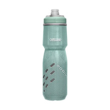 Camelbak Podium Chill 24oz insulated bike water bottle Sage perforated design