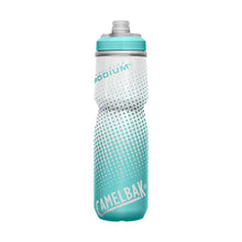 Camelbak Podium Chill 24oz insulated bike bottle Teal Dot