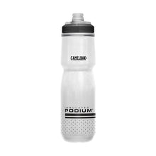 Camelbak Podium Chill 24oz insulated bike bottle white black for cycling