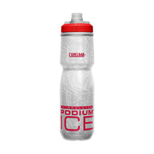 Camelbak Podium Ice 21oz insulated bike bottle Fiery Red keeps water cold longer