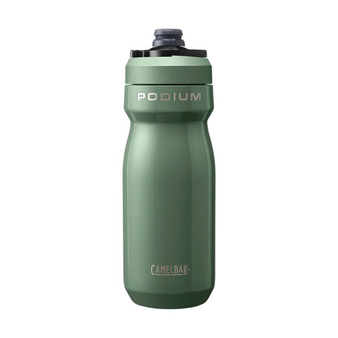 Camelbak Podium Steel 18oz insulated bike bottle Moss stainless steel cycling bottle