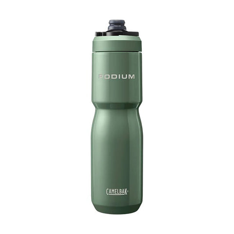 Camelbak Podium Steel 22oz Moss insulated stainless steel cycling bottle