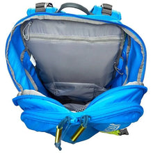 Camelbak Pursuit 24 LR 100 oz hydration pack in Tahoe Blue and Lime Punch