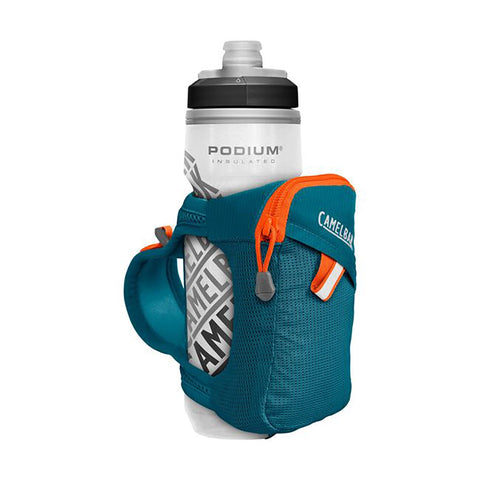CamelBak Quick Grip Chill 21 oz handheld water bottle in Corsair Teal